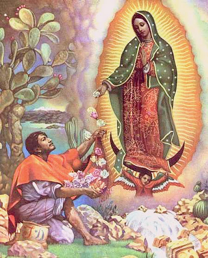 St. Juan Diego Working for Our Lady